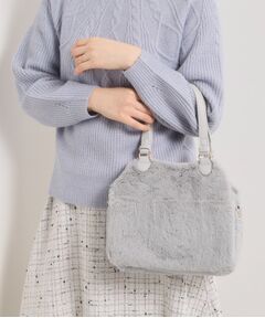 ITS'DEMO / イッツデモ トートバッグ | 【2WAY】両あおりフェイクファートート