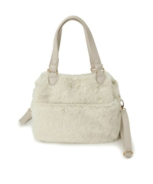 ITS'DEMO / イッツデモ トートバッグ | 【2WAY】両あおりフェイクファートート | 詳細10