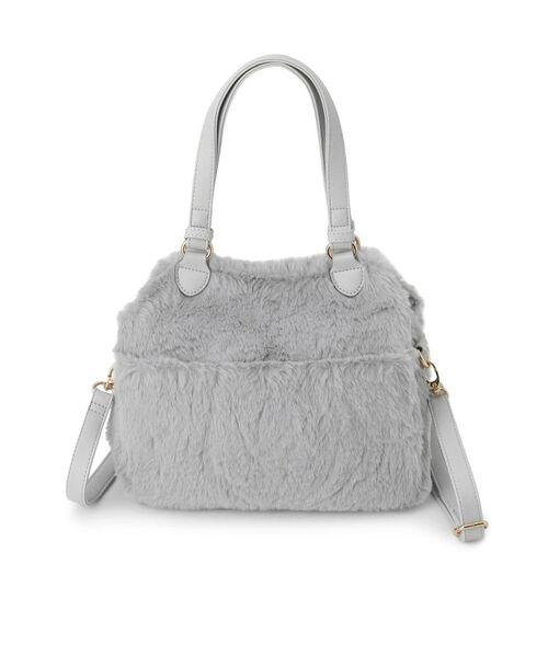 ITS'DEMO / イッツデモ トートバッグ | 【2WAY】両あおりフェイクファートート | 詳細13