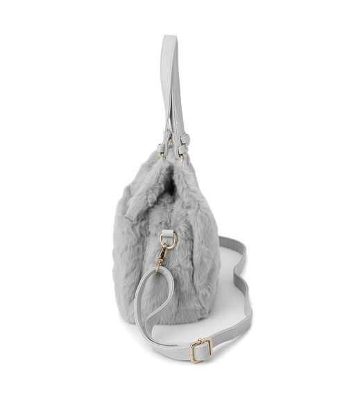 ITS'DEMO / イッツデモ トートバッグ | 【2WAY】両あおりフェイクファートート | 詳細14