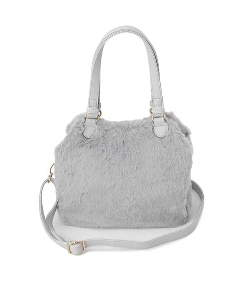 ITS'DEMO / イッツデモ トートバッグ | 【2WAY】両あおりフェイクファートート | 詳細15