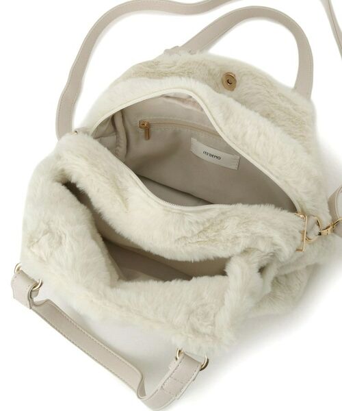 ITS'DEMO / イッツデモ トートバッグ | 【2WAY】両あおりフェイクファートート | 詳細18