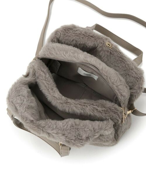 ITS'DEMO / イッツデモ トートバッグ | 【2WAY】両あおりフェイクファートート | 詳細19