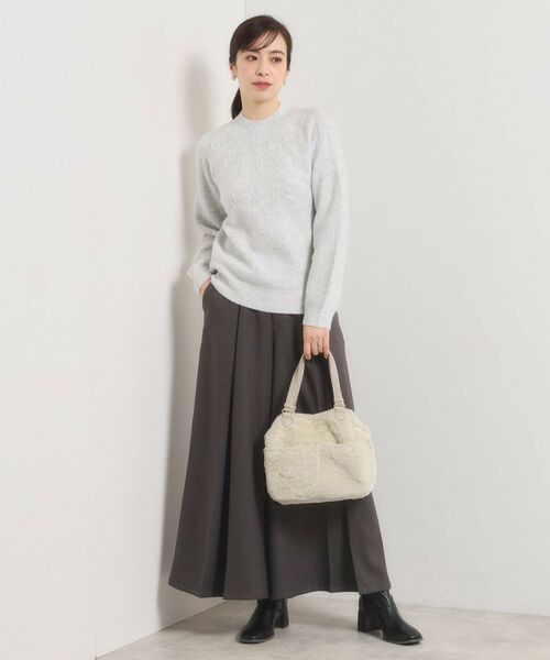 ITS'DEMO / イッツデモ トートバッグ | 【2WAY】両あおりフェイクファートート | 詳細2