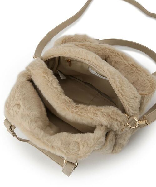 ITS'DEMO / イッツデモ トートバッグ | 【2WAY】両あおりフェイクファートート | 詳細20