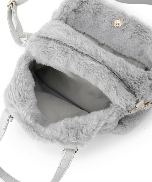 ITS'DEMO / イッツデモ トートバッグ | 【2WAY】両あおりフェイクファートート | 詳細25