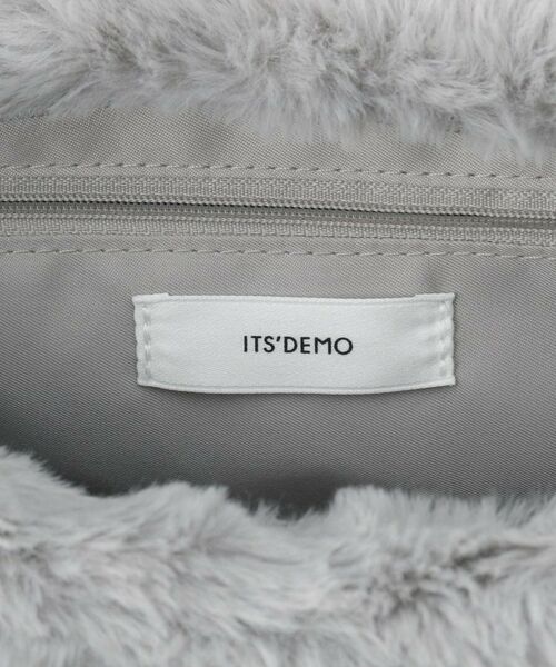 ITS'DEMO / イッツデモ トートバッグ | 【2WAY】両あおりフェイクファートート | 詳細26