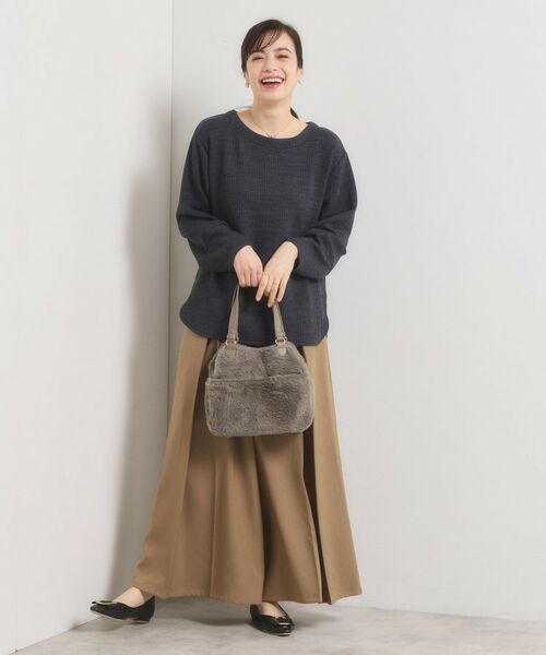 ITS'DEMO / イッツデモ トートバッグ | 【2WAY】両あおりフェイクファートート | 詳細4