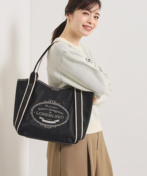ITS'DEMO / イッツデモ トートバッグ | 【A4対応】刺繍ロゴトート | 詳細1