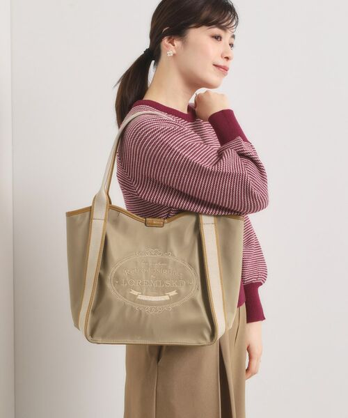 ITS'DEMO / イッツデモ トートバッグ | 【A4対応】刺繍ロゴトート | 詳細3