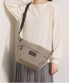 ITS'DEMO / イッツデモ ショルダーバッグ | 撥水ナイロン舟形ショルダー