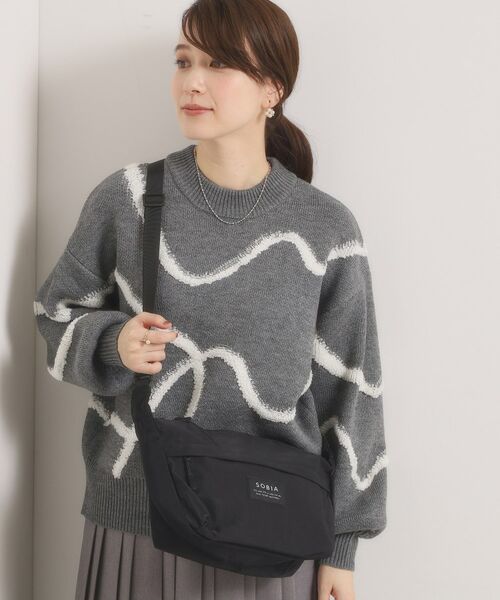 ITS'DEMO / イッツデモ ショルダーバッグ | 撥水ナイロン舟形ショルダー | 詳細1