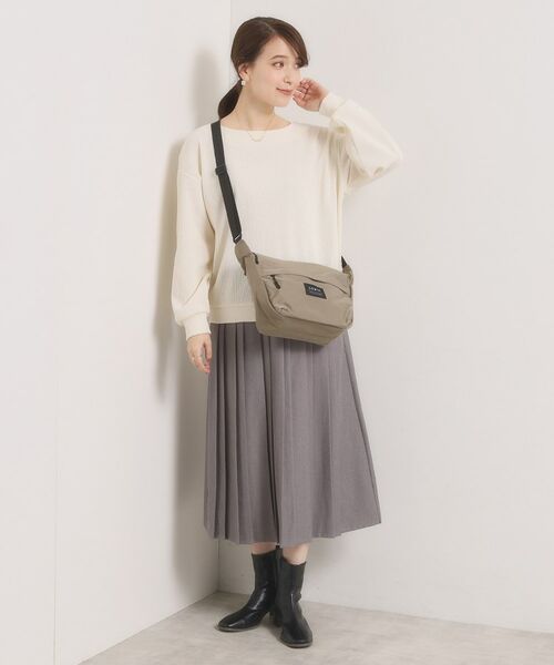 ITS'DEMO / イッツデモ ショルダーバッグ | 撥水ナイロン舟形ショルダー | 詳細4