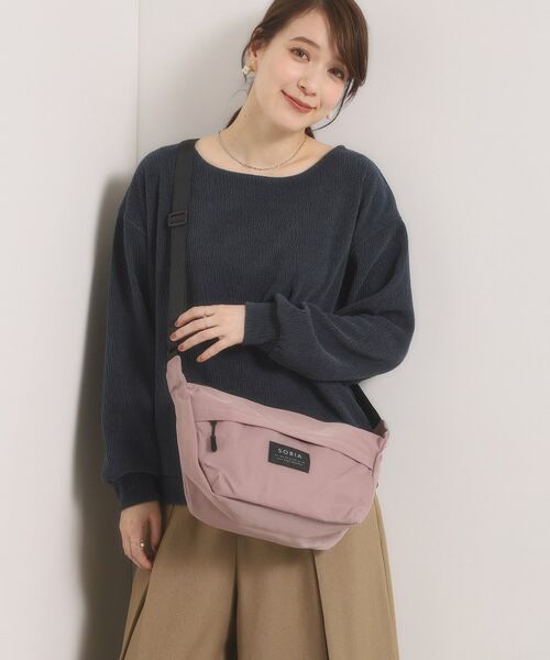 ITS'DEMO / イッツデモ ショルダーバッグ | 撥水ナイロン舟形ショルダー | 詳細7