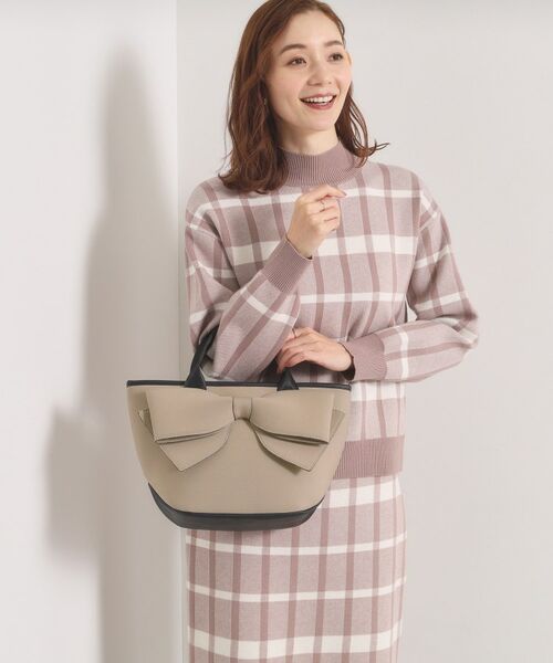 ITS'DEMO / イッツデモ トートバッグ | ネオプレーンリボンミニトート | 詳細1