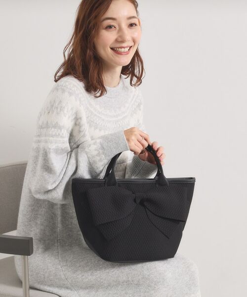 ITS'DEMO / イッツデモ トートバッグ | ネオプレーンリボンミニトート | 詳細3
