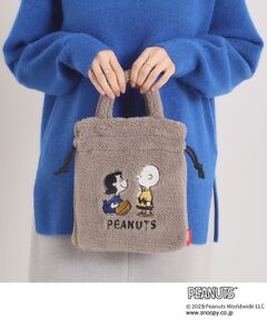 ITS'DEMO / イッツデモ ショルダーバッグ | ＜PEANUTS＞ボア刺繍ショルダー
