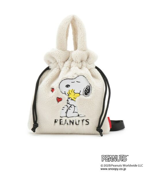 ITS'DEMO / イッツデモ ショルダーバッグ | ＜PEANUTS＞ボア刺繍ショルダー | 詳細10