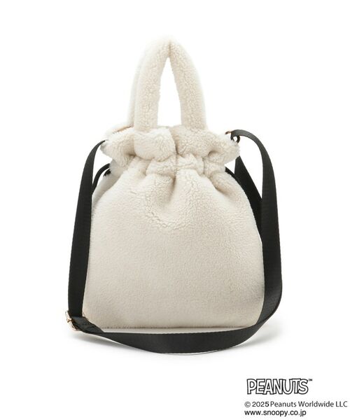 ITS'DEMO / イッツデモ ショルダーバッグ | ＜PEANUTS＞ボア刺繍ショルダー | 詳細12