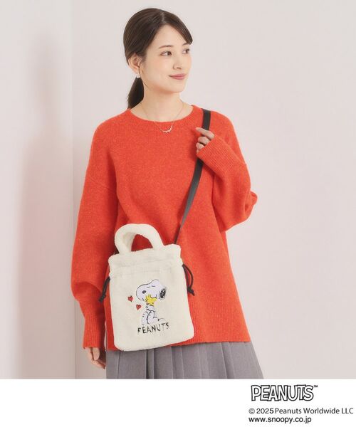 ITS'DEMO / イッツデモ ショルダーバッグ | ＜PEANUTS＞ボア刺繍ショルダー | 詳細2