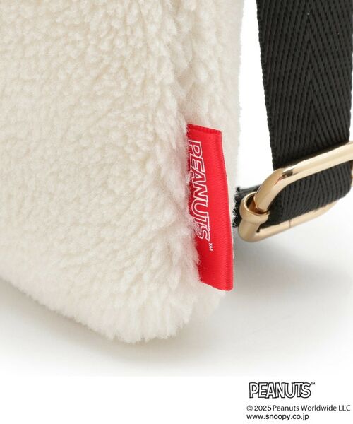 ITS'DEMO / イッツデモ ショルダーバッグ | ＜PEANUTS＞ボア刺繍ショルダー | 詳細20