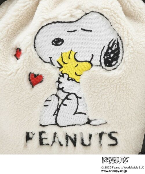 ITS'DEMO / イッツデモ ショルダーバッグ | ＜PEANUTS＞ボア刺繍ショルダー | 詳細23