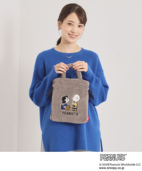 ITS'DEMO / イッツデモ ショルダーバッグ | ＜PEANUTS＞ボア刺繍ショルダー | 詳細4