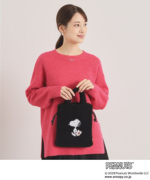 ITS'DEMO / イッツデモ ショルダーバッグ | ＜PEANUTS＞ボア刺繍ショルダー | 詳細6