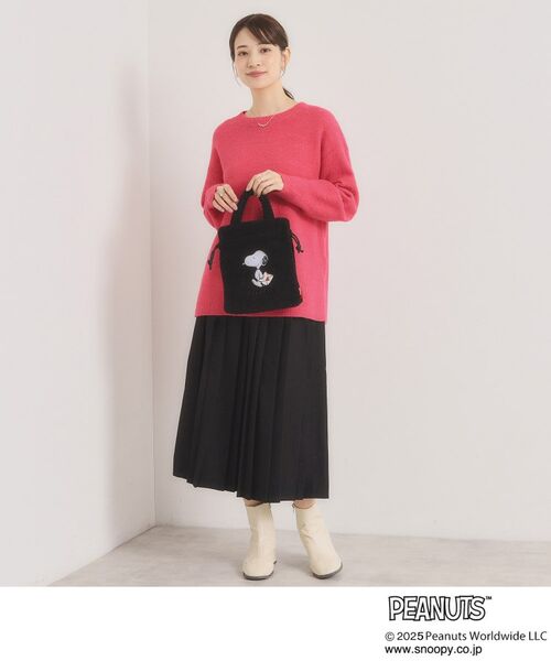 ITS'DEMO / イッツデモ ショルダーバッグ | ＜PEANUTS＞ボア刺繍ショルダー | 詳細7