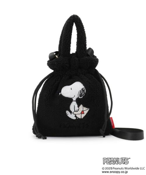 ITS'DEMO / イッツデモ ショルダーバッグ | ＜PEANUTS＞ボア刺繍ショルダー | 詳細9