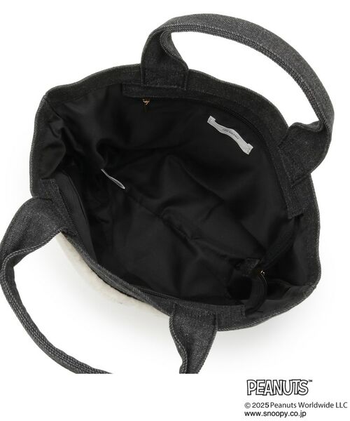 ITS'DEMO / イッツデモ トートバッグ | ＜PEANUTS＞ボア切替ミニトート | 詳細15