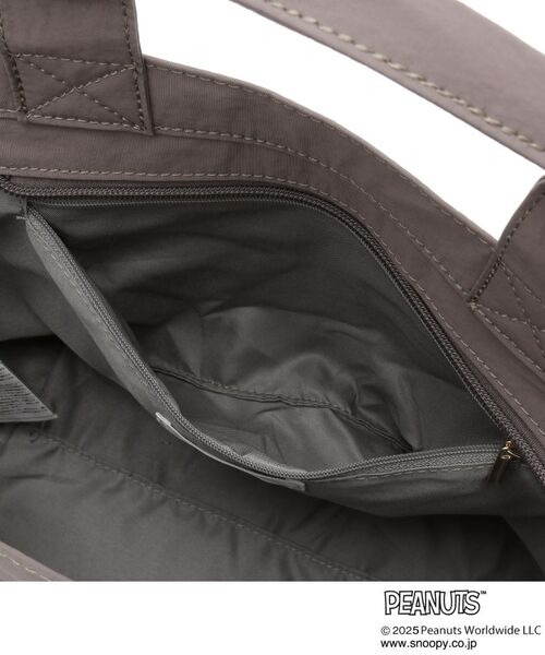 ITS'DEMO / イッツデモ トートバッグ | ＜PEANUTS＞ボア切替ミニトート | 詳細17