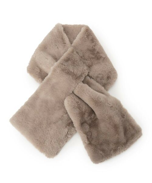 ITS'DEMO / イッツデモ マフラー・ショール・スヌード・ストール | 【手洗い可】ボリュームフェイクファーマフラー | 詳細3