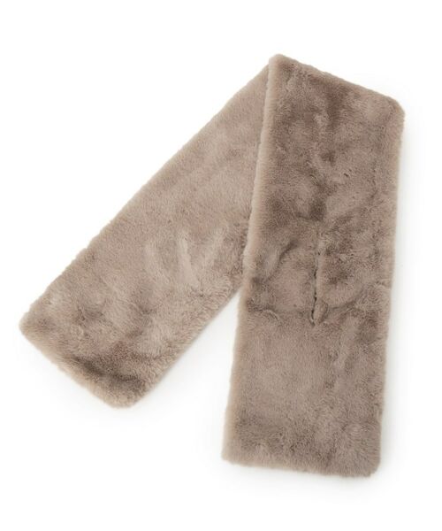 ITS'DEMO / イッツデモ マフラー・ショール・スヌード・ストール | 【手洗い可】ボリュームフェイクファーマフラー | 詳細4