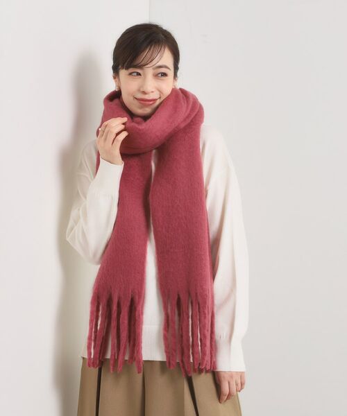 ITS'DEMO / イッツデモ マフラー・ショール・スヌード・ストール | 【手洗い可】バルキーニットストール | 詳細6