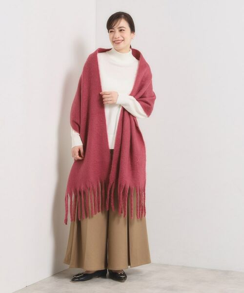 ITS'DEMO / イッツデモ マフラー・ショール・スヌード・ストール | 【手洗い可】バルキーニットストール | 詳細7