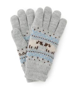 ITS'DEMO / イッツデモ 手袋 | 【手洗い可】アニマルニット手袋