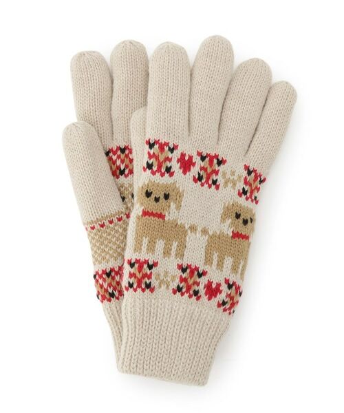 ITS'DEMO / イッツデモ 手袋 | 【手洗い可】アニマルニット手袋 | 詳細5