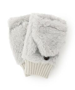 ITS'DEMO / イッツデモ 手袋 | 【手洗い可】ボアフード付きミトン