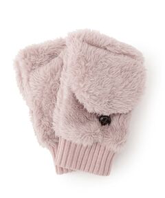 ITS'DEMO / イッツデモ 手袋 | 【手洗い可】ボアフード付きミトン