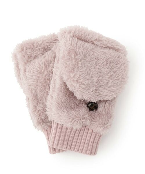 ITS'DEMO / イッツデモ 手袋 | 【手洗い可】ボアフード付きミトン | 詳細1