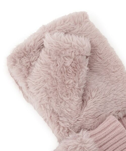 ITS'DEMO / イッツデモ 手袋 | 【手洗い可】ボアフード付きミトン | 詳細2