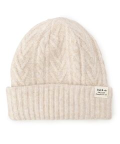 ITS'DEMO / イッツデモ ニットキャップ | 【リバーシブル／手洗い可】2WAYリブ編みニット帽