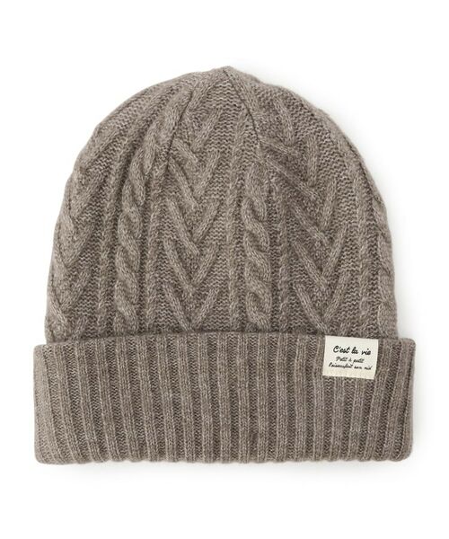 ITS'DEMO / イッツデモ ニットキャップ | 【リバーシブル／手洗い可】2WAYリブ編みニット帽 | 詳細1