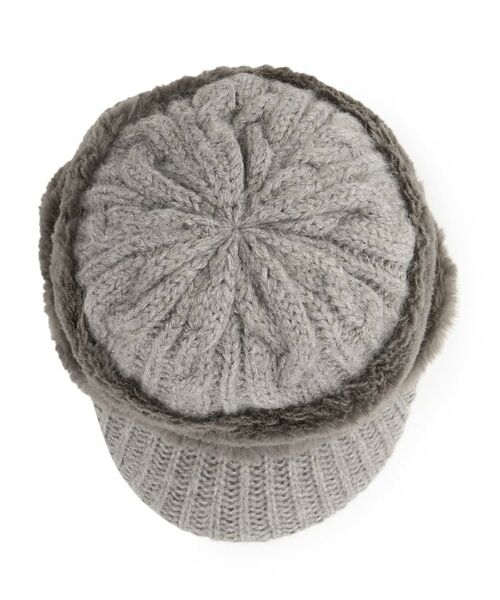 ITS'DEMO / イッツデモ ハンチング・キャスケット・ベレー帽 | ファートーク風スフレキャス | 詳細3