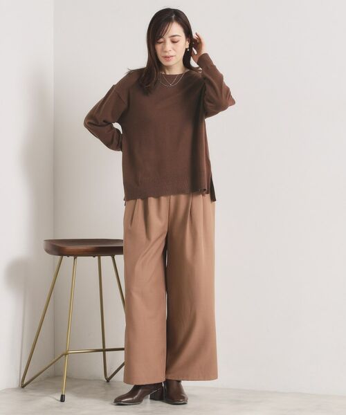 ITS'DEMO / イッツデモ ニット・セーター | クリーミータッチクルーネックニット | 詳細10