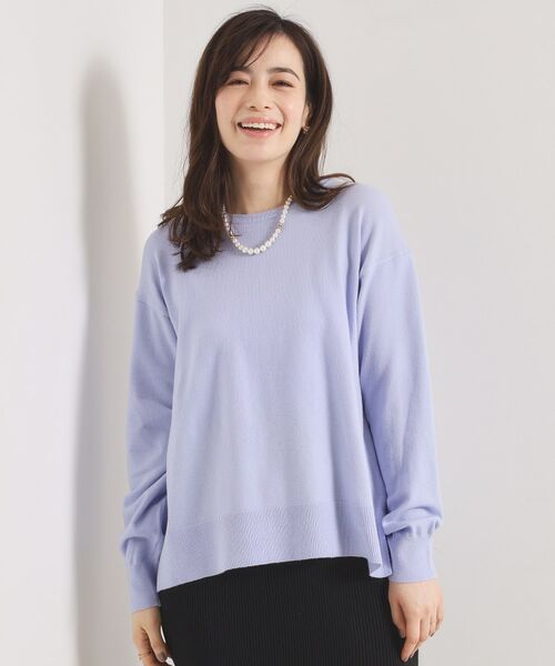 ITS'DEMO / イッツデモ ニット・セーター | クリーミータッチクルーネックニット | 詳細13