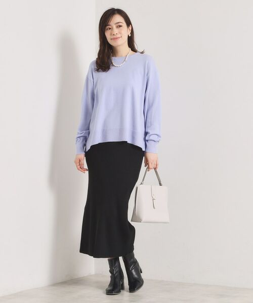 ITS'DEMO / イッツデモ ニット・セーター | クリーミータッチクルーネックニット | 詳細14