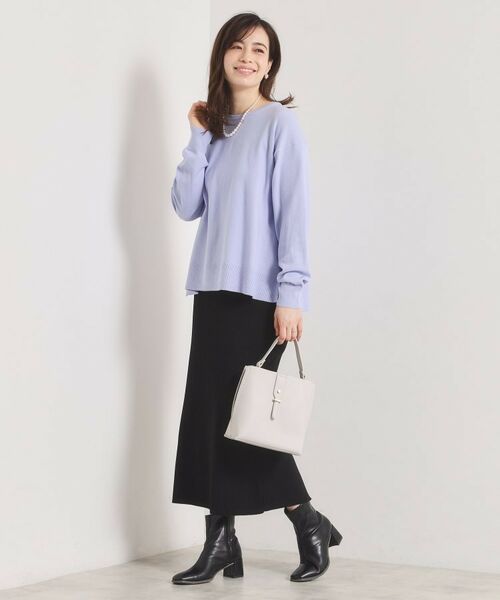 ITS'DEMO / イッツデモ ニット・セーター | クリーミータッチクルーネックニット | 詳細15