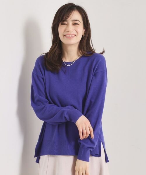 ITS'DEMO / イッツデモ ニット・セーター | クリーミータッチクルーネックニット | 詳細17